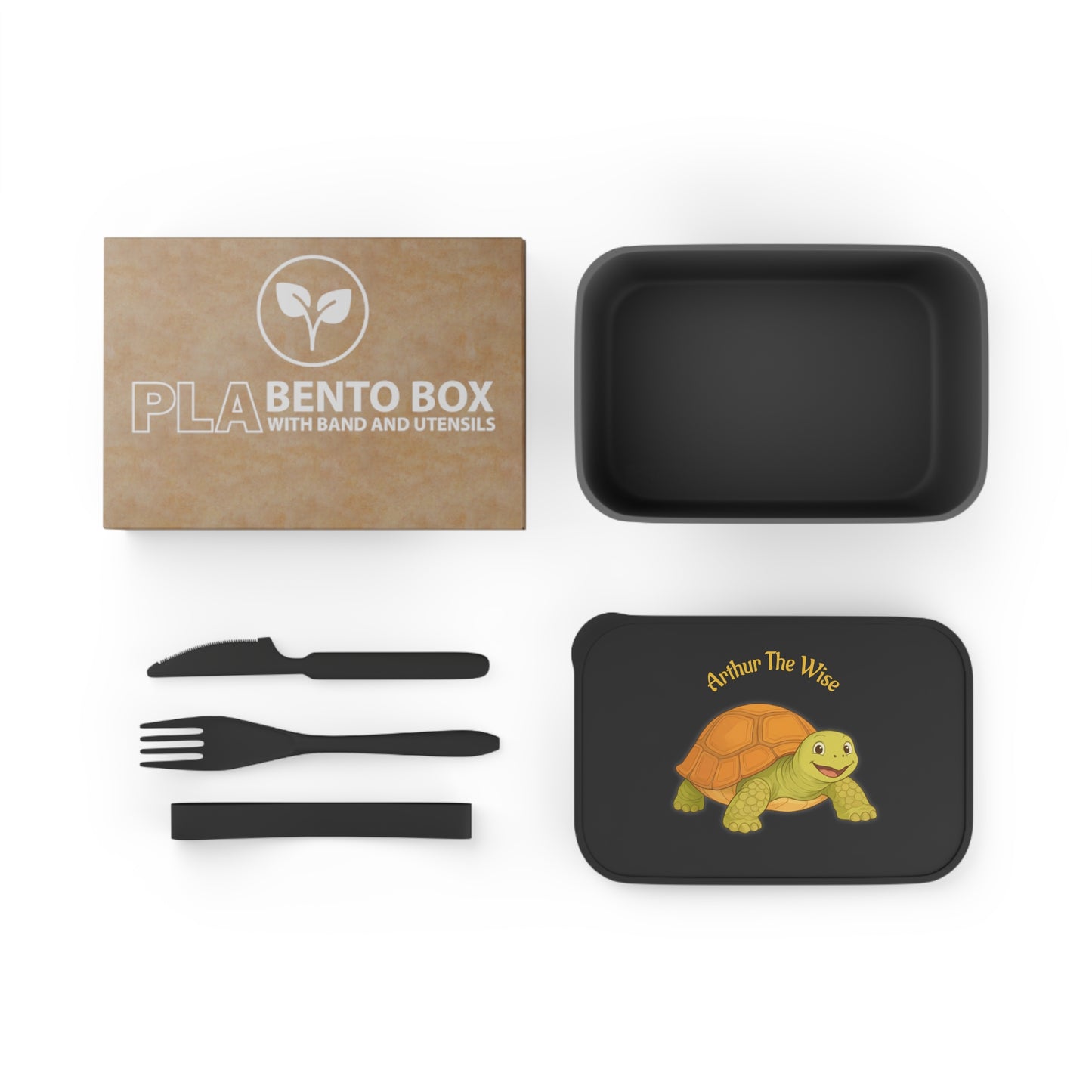STORY TIME WITH UNCLE ED Eco-Friendly Bento Box with Utensils