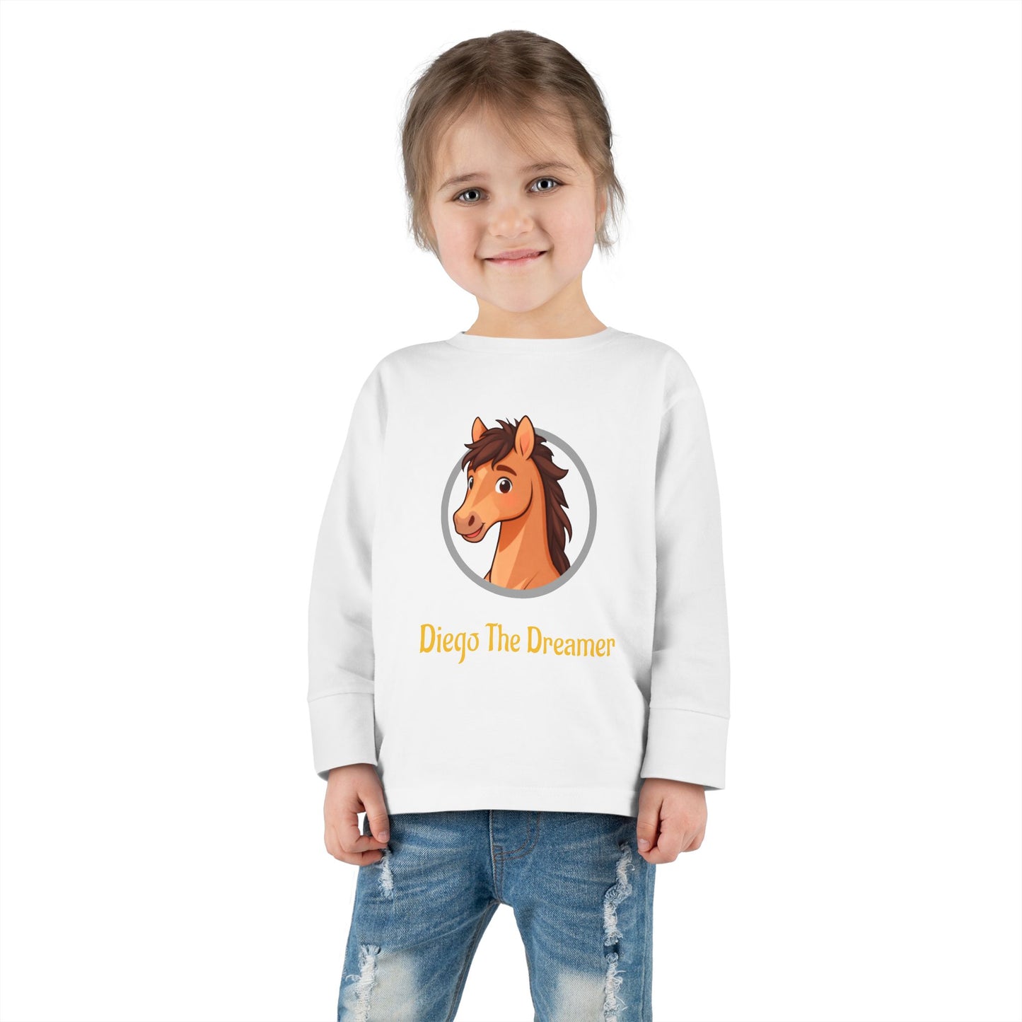 DIEGO THE DREAMER Toddler Long Sleeve Shirt