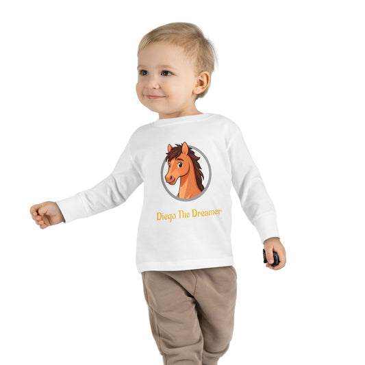 DIEGO THE DREAMER Toddler Long Sleeve Shirt